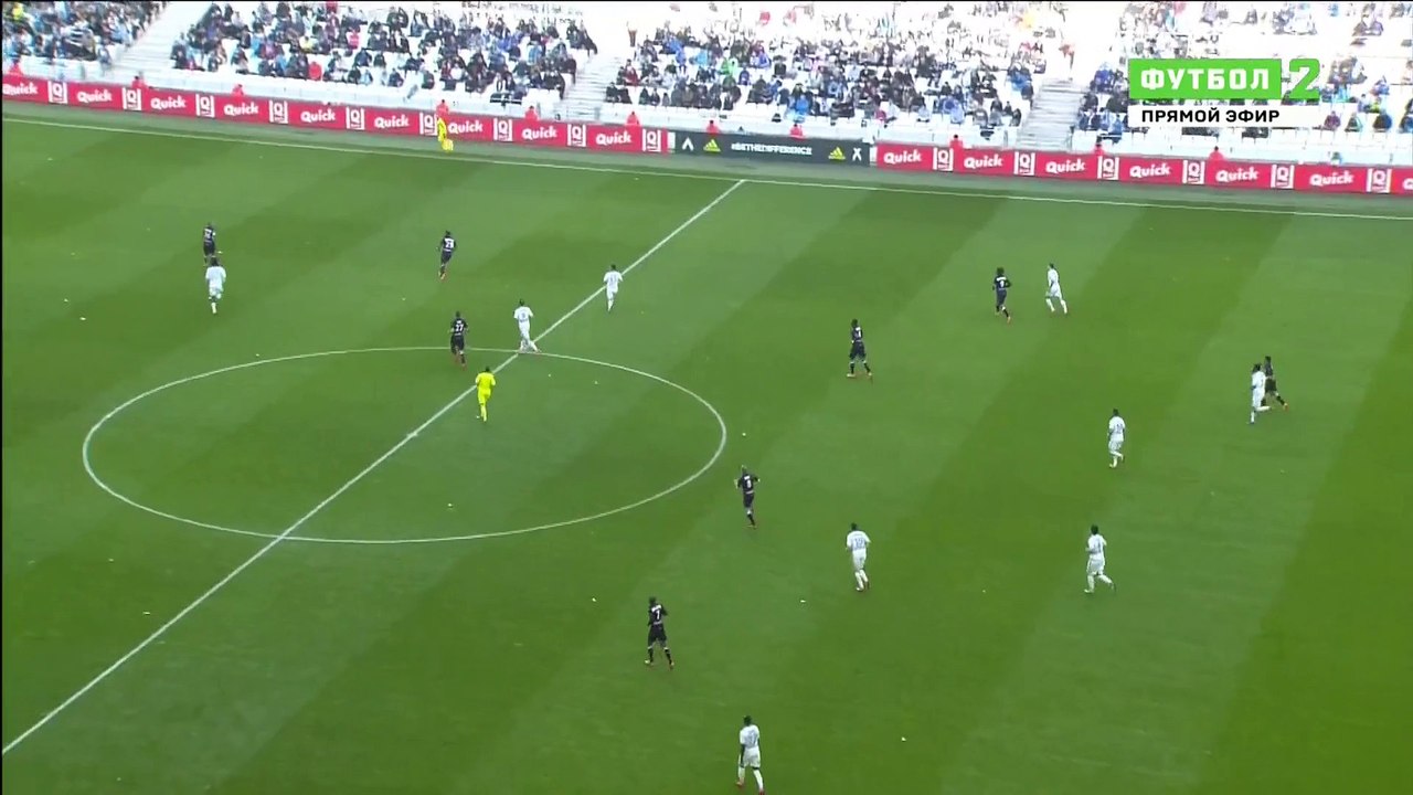 0-1 Wissam Ben Yedder Goal France  Ligue 1 - 06.03.2016, Olympique Marseille 0-1 Toulouse FC