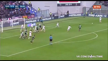 Alfred Duncan Goal - Sassuolo 1 - 0	AC Milan - 06-03-2016