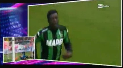 Alfred Duncan Goal Sassuolo 1 - 0 AC Milan Serie A 6-3-2016