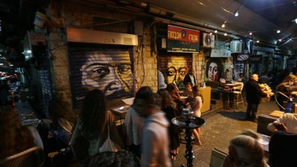 El zoco de jerusalén convertido en un museo de la historia judía