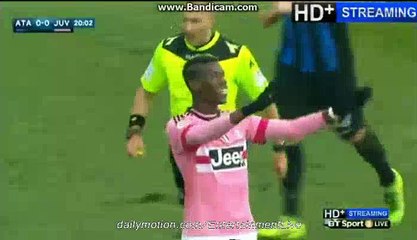 1st Half Goals - Atalanta 0-1 Juventus - SERIE A