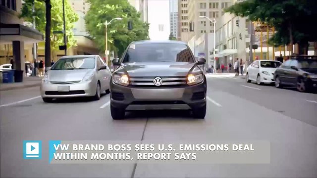 VW brand boss sees U.S. emissions deal within months, report says