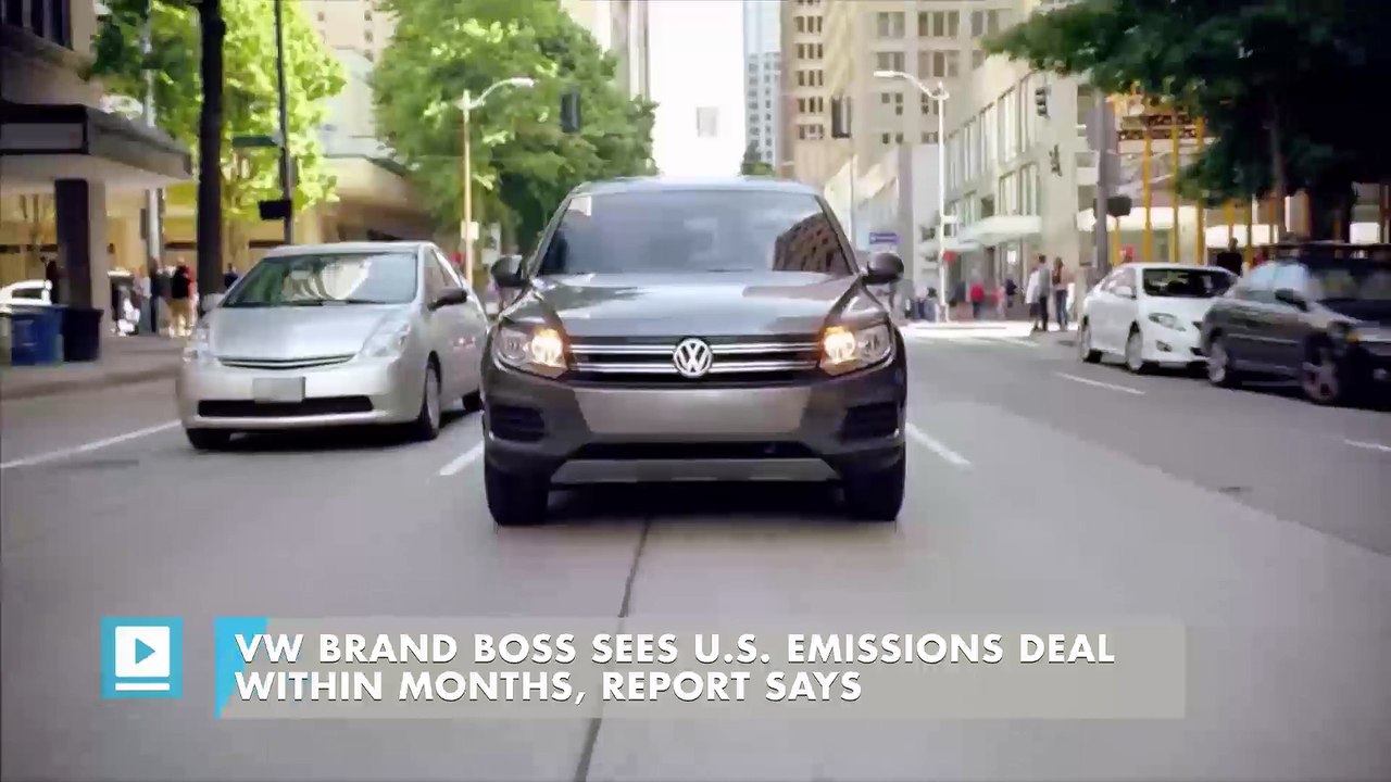 VW brand boss sees U.S. emissions deal within months, report says