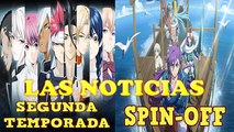 Las Noticias: Shokugeki no Soma, Death Note Live Action y Spin Off Magi Sinbad no Bouken