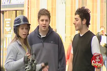 Booby Trapped Sidewalk Prank