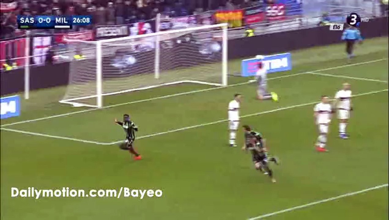 Alfred Duncan Goal HD - Sassuolo 1-0 AC Milan - 06-03-2016