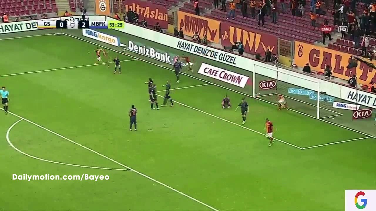 Yasin Oztekin Goal HD - Galatasaray 1-2 Basaksehir - 06-03-2016