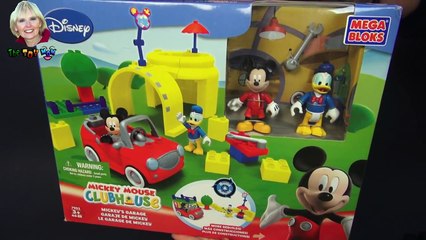 ♥♥ Mega Bloks Mickey Mouse Clubhouse Mickeys Garage