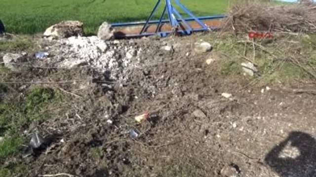 Hatay Suriye? Den Atılan Havan Mermileri Yayladağı?na Düştü