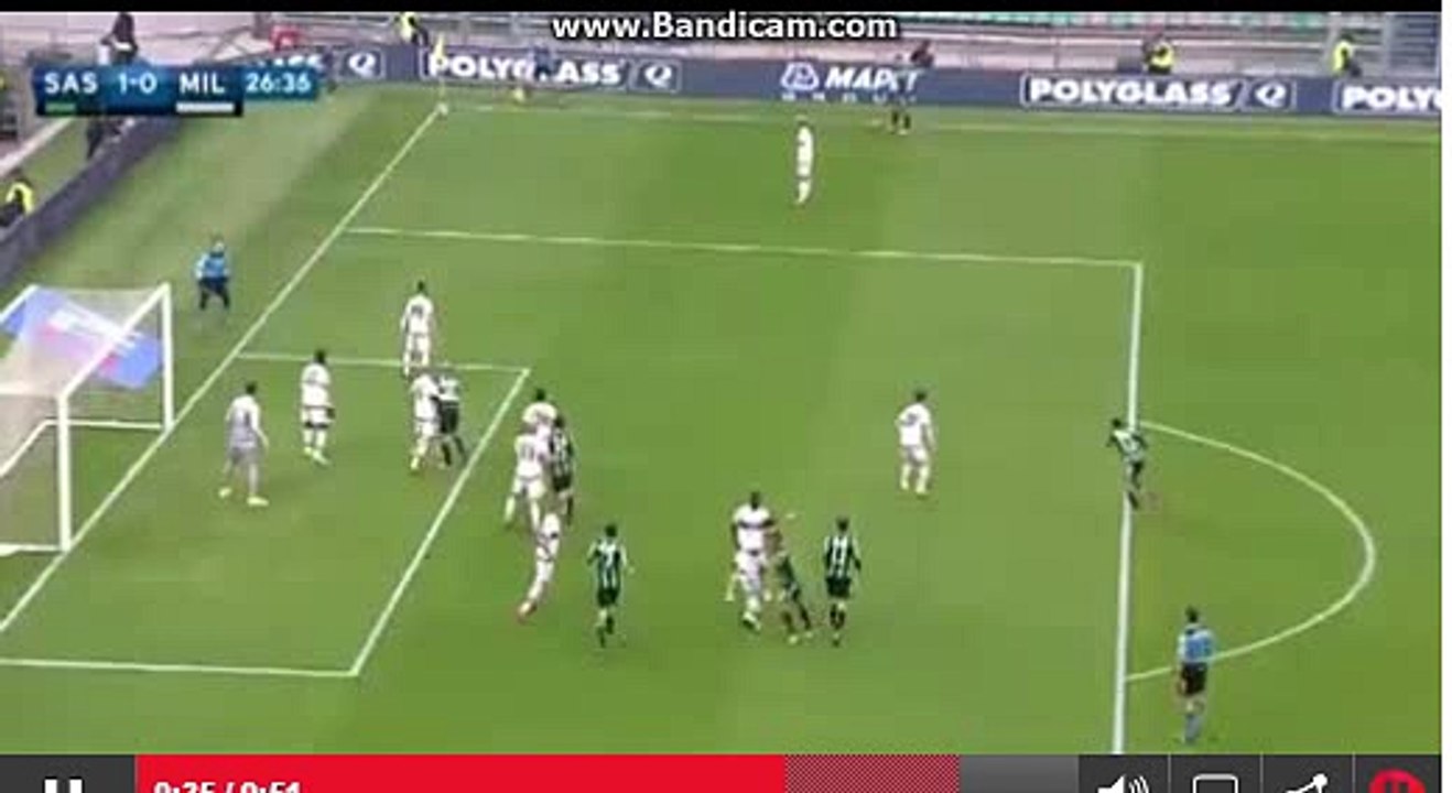 Super Goal  and Super talent   -Florian Aliu  - Sassuolo  1  - 0	 AC Milan