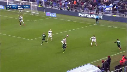 Nicola Sansone Goal HD - Sassuolo 2-0 AC Milan - 06-03-2016