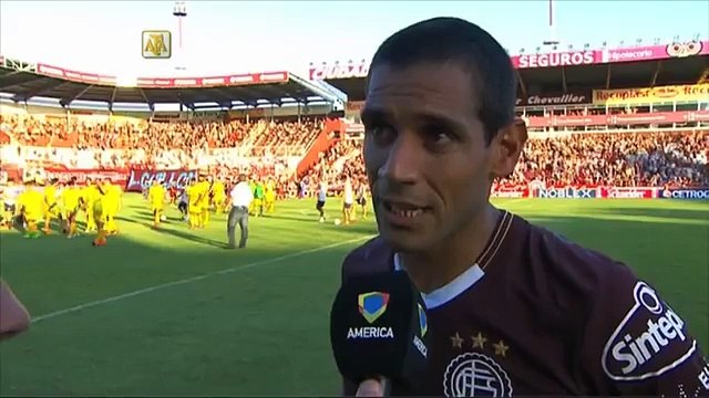 Sand: Sentí una alegría enorme . Lanús 2 - Defensa 1. Fecha 2. Primera División 2016