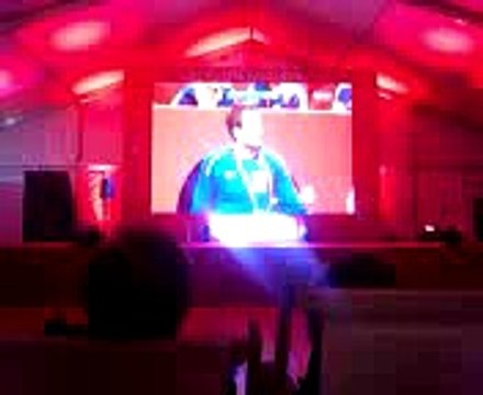 Mistrzostwa Europy w piłce ręcznej w Krakowie - strefa kibica (styczeń 2016, plac Mikołajski)