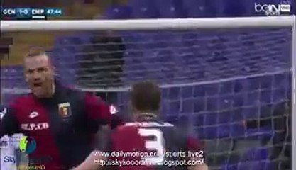 Luca Rigoni Perfecta Gol - Genoa 1-0 Empoli