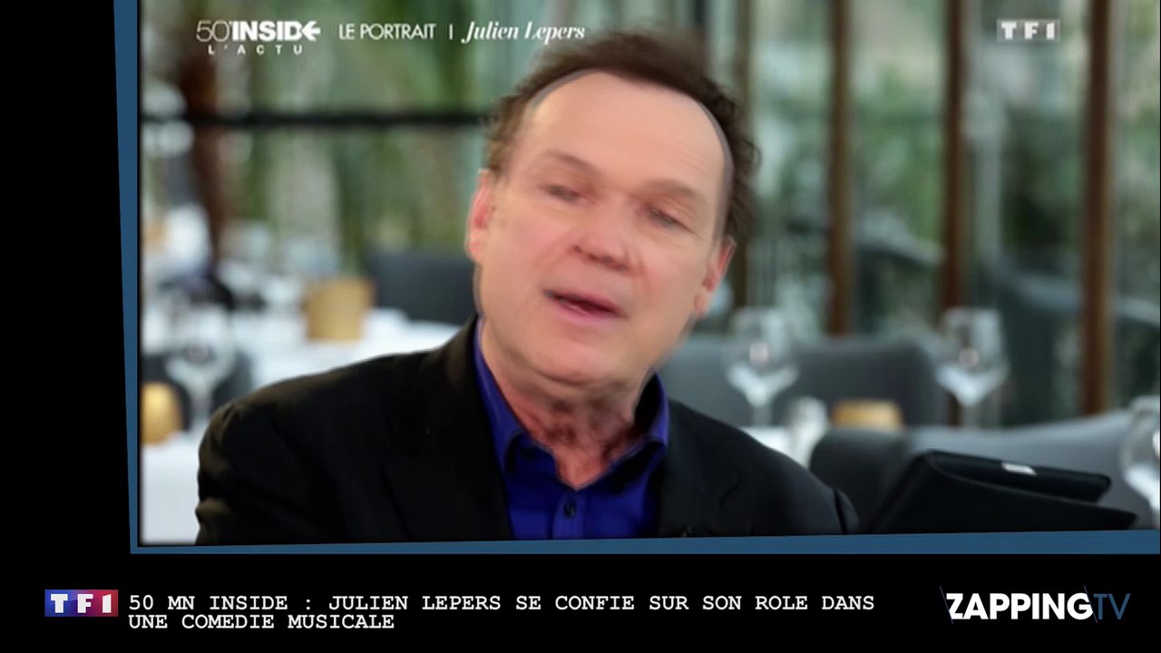 50 mn Inside : Julien Lepers se confie sur son rôle dans une comédie musicale