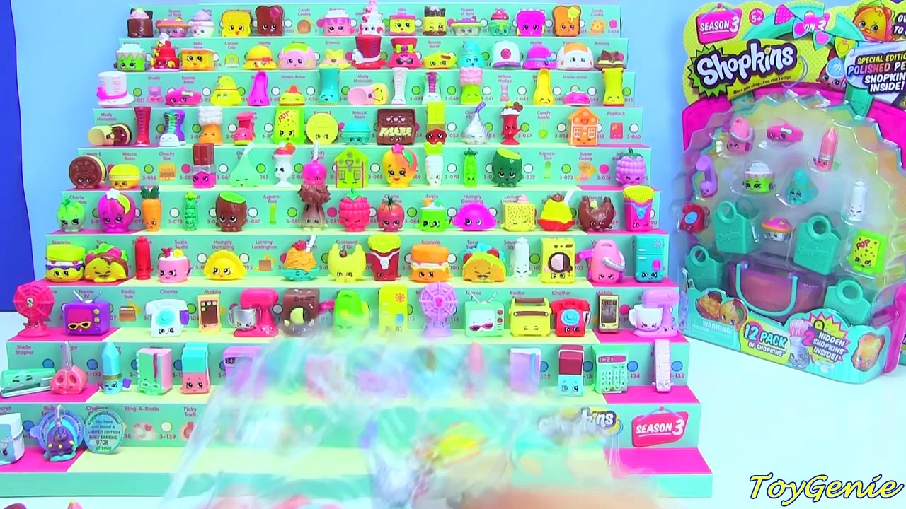 Shopkins Season 3 Ginger Fred Play Doh Surprise Egg and Limited Edition Hunt