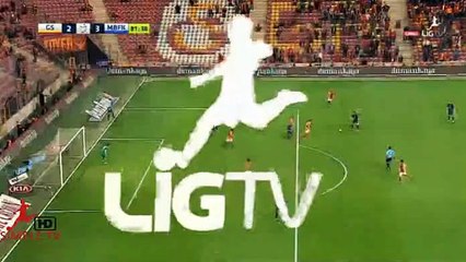 Edin Visca Goal - Galatasaray 2 - 3 Basaksehir - 06-03-2016