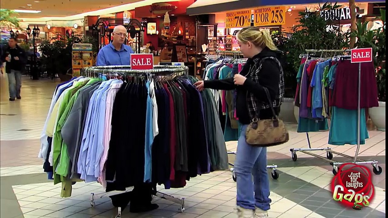 Tricked Clothes Rack Prank