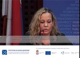 Ivana Ćirković, svečano otvaranje konferencije „Uključi se - kakvo civilno društvo želiš?