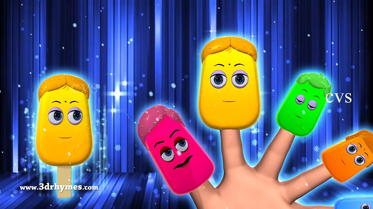 Ice Cream Finger Family   Finger Family Song   3D Animation Nursery Rhymes & Songs for Children