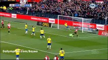 Jens Toornstra Goal HD - Feyenoord 1-0 Cambuur - 06-03-2016