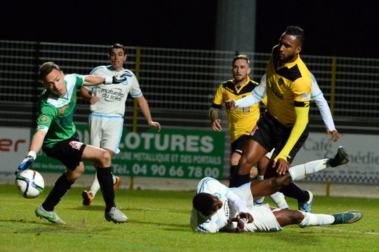 CFA - Le Pontet 2-3 OM : le but d'André-Frank Zambo Anguissa (70e)