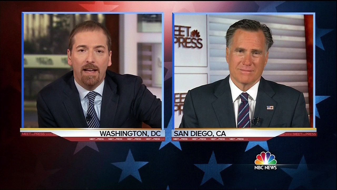 Romney: Heavens to Betsy, I just can't imagine getting nominated, but yeah. I'll take it