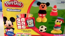 Play Doh Donald Duck & Mickey Makeables Set 2014 Mickey Mouse Clubhouse Disneyplaydough