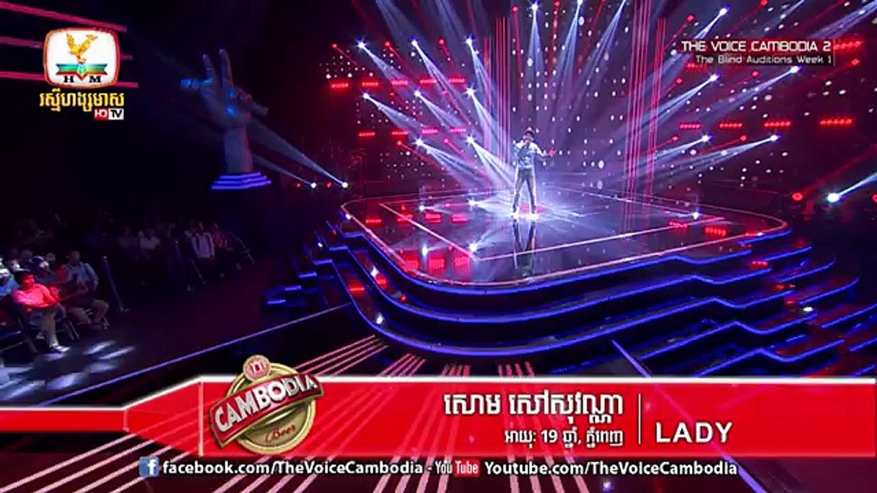 ---The Voice Cambodia - សោម សៅសុវណ្ណា - LADY - 06 March 2016 -