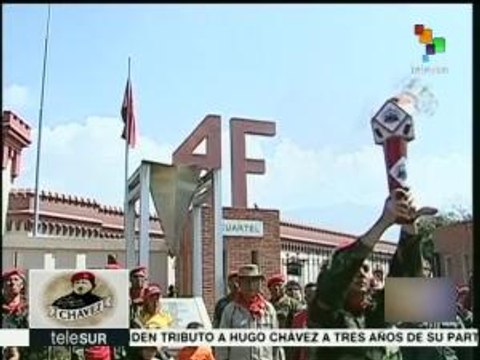 Venezuela: inician homenajes a Hugo Chávez a tres años de su siembra