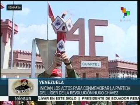Venezuela: la FANB honra a Hugo Chávez en el Cuartel de la Montaña
