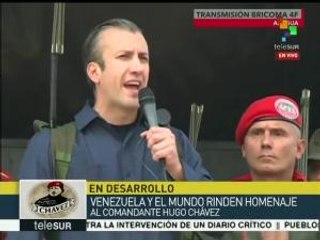Tareck El Aissami: Chávez se multiplicó en un pueblo combativo