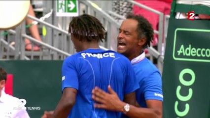 VIDEO. Gaël Monfils : Yannick Noah "nous fait beaucoup de bien !"