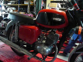 Remise en route MZ125