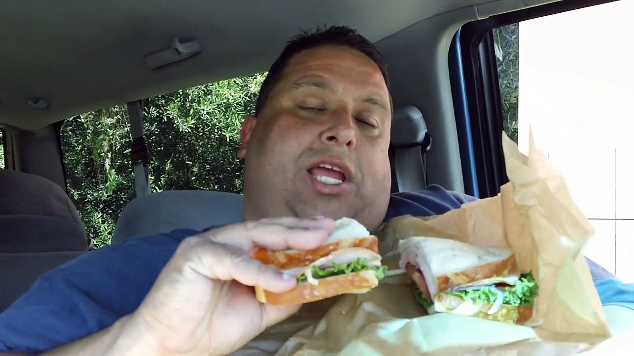 Panera Breads Cafe Sandwich-SMOKED TURKEY BREAST REVIEW!!