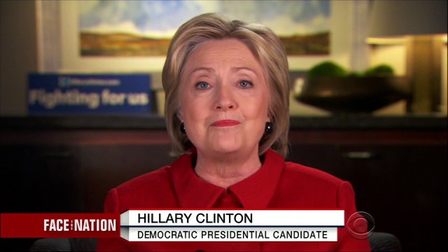Hillary Clinton: All told, I've had more support from white voters