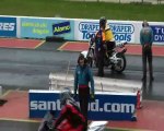 Santa Pod wheelie drag racing 12-03-11