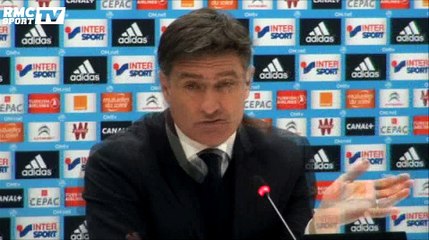 OM - TFC / Michel : "Le manque d'efficacité est dû au stress des joueurs"