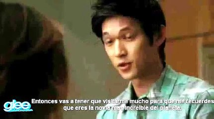 GLEE Deleted Scene 3x22 'Goodbye' 'Mike Chang's Gift From His Parents' SUB