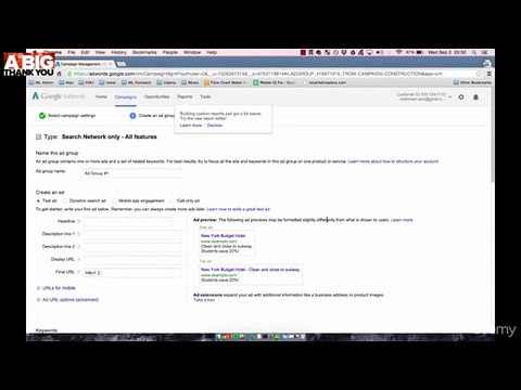 403 Understanding Ads And Ad Groups - Google AdWords For Beginners