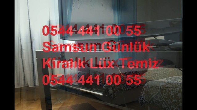 0544 441 00 55 Samsun Günlük Kiralık Daire 0544 441 00 55 v