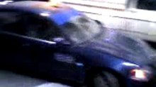Auto de seguridad en piesta