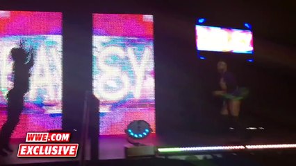 Finn Bálor impersonates Bayley at NXT Live