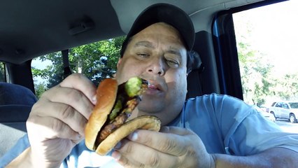 Burger Kings RIB SANDWICH REVIEWED!