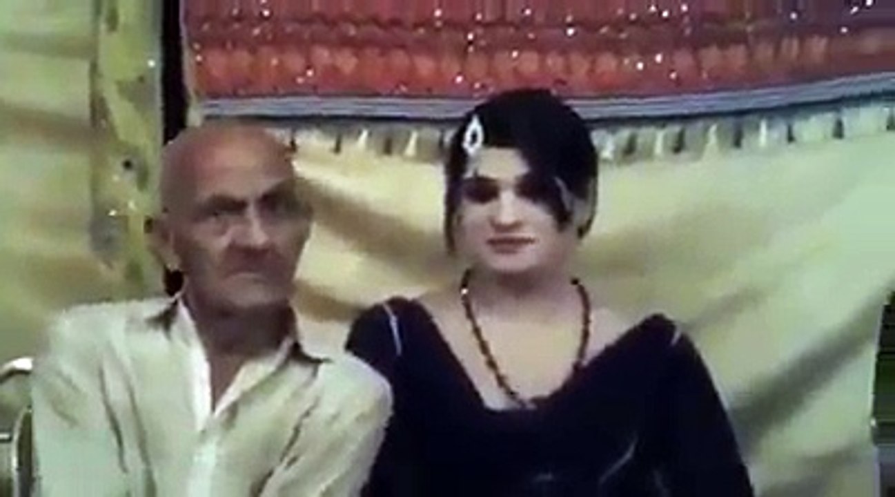 Old Man Flirting with Hijra