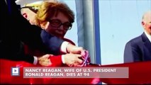 Nancy Reagan, Wife of U.S. President Ronald Reagan, Dies at 94
