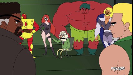 AVENGERS AND OLD MAN