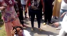 Punjabi Womans beating a Girl