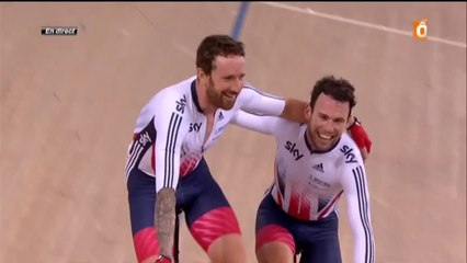 Cyclisme sur piste : Wiggins/Cavendish sacrés, la victoire du duo des légendes