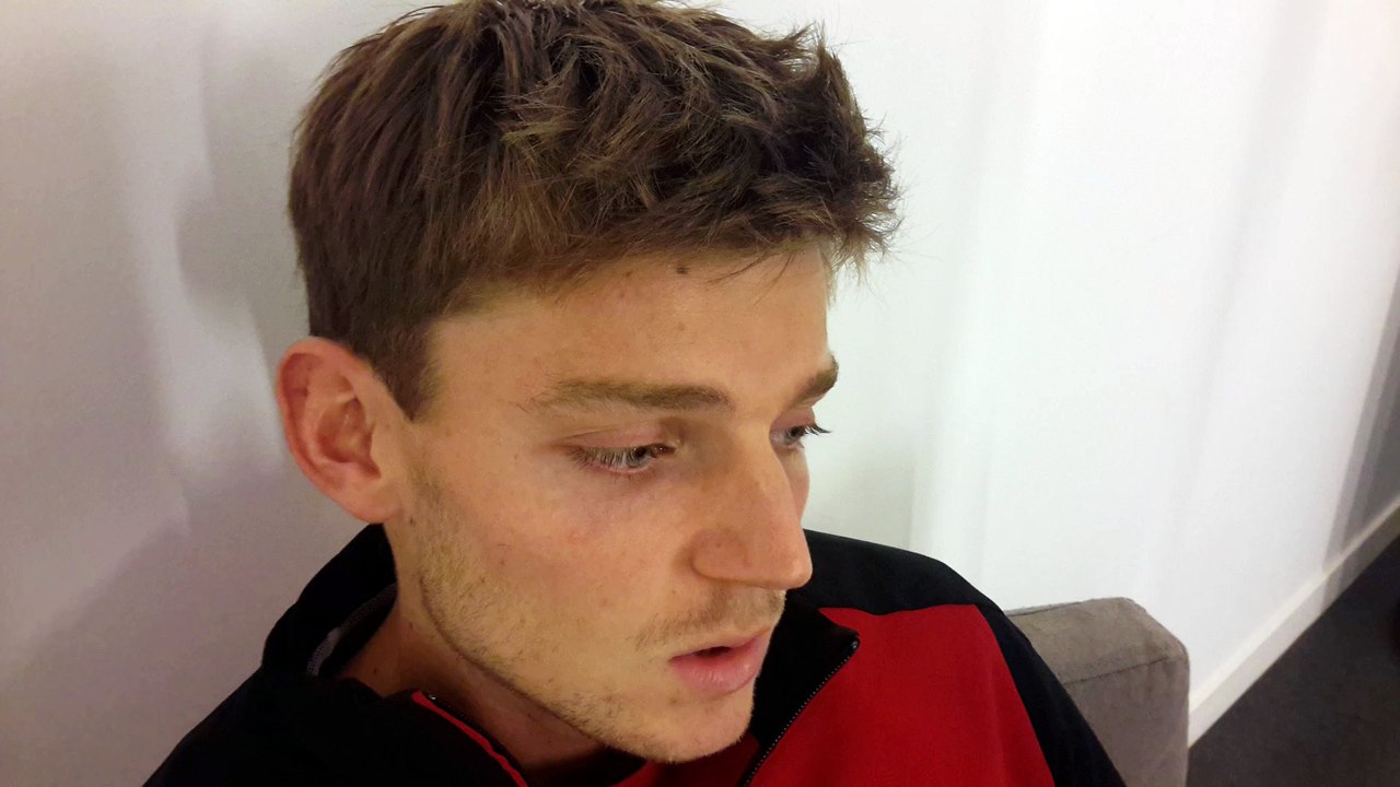 Interview de David Goffin après son match face à Cilic 1/2